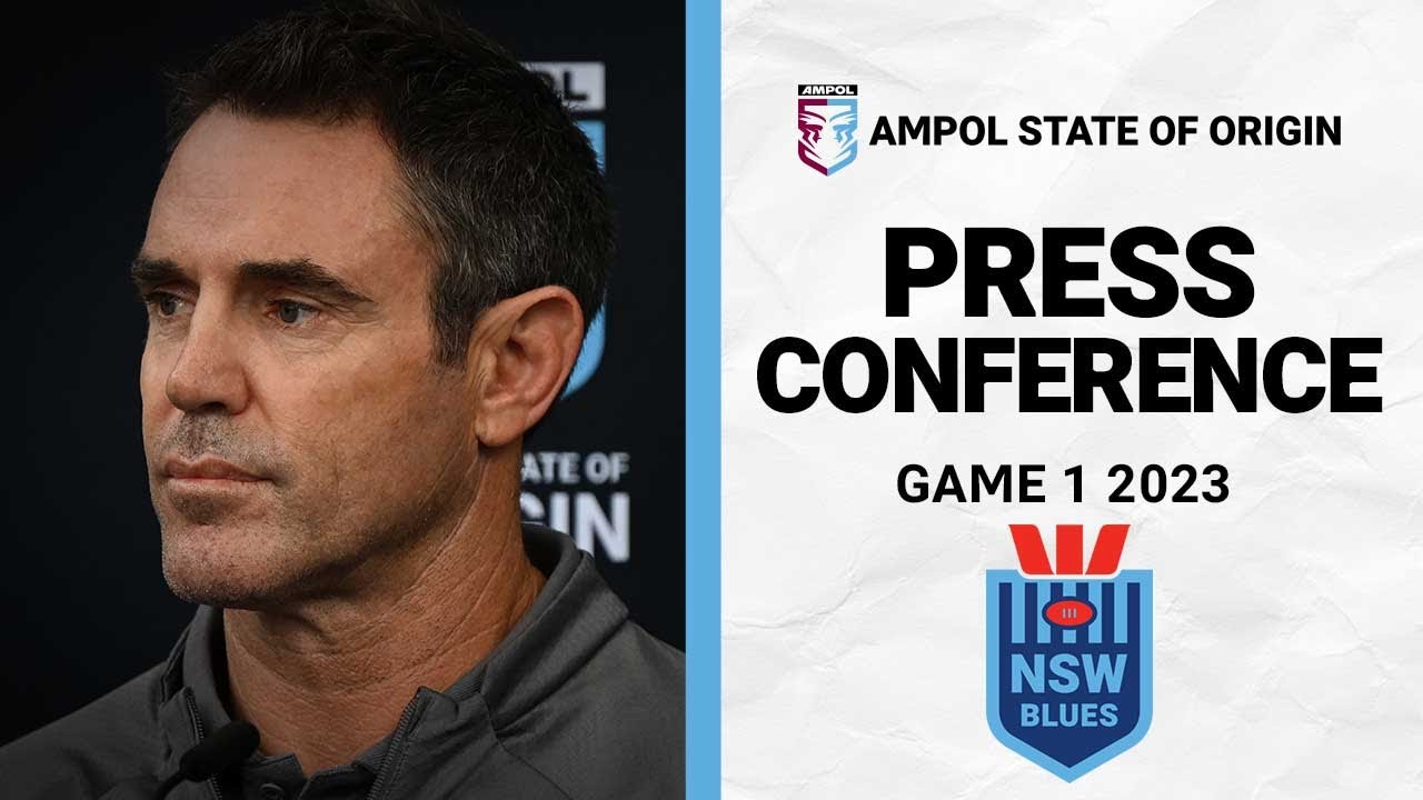 NRL Highlights | State of Origin 2023 | NSW Blues Press Conference ...