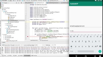 Kotlin MVP using Volley library