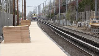 LIRR - Mineola - Temporary Platforms are Being Constructed