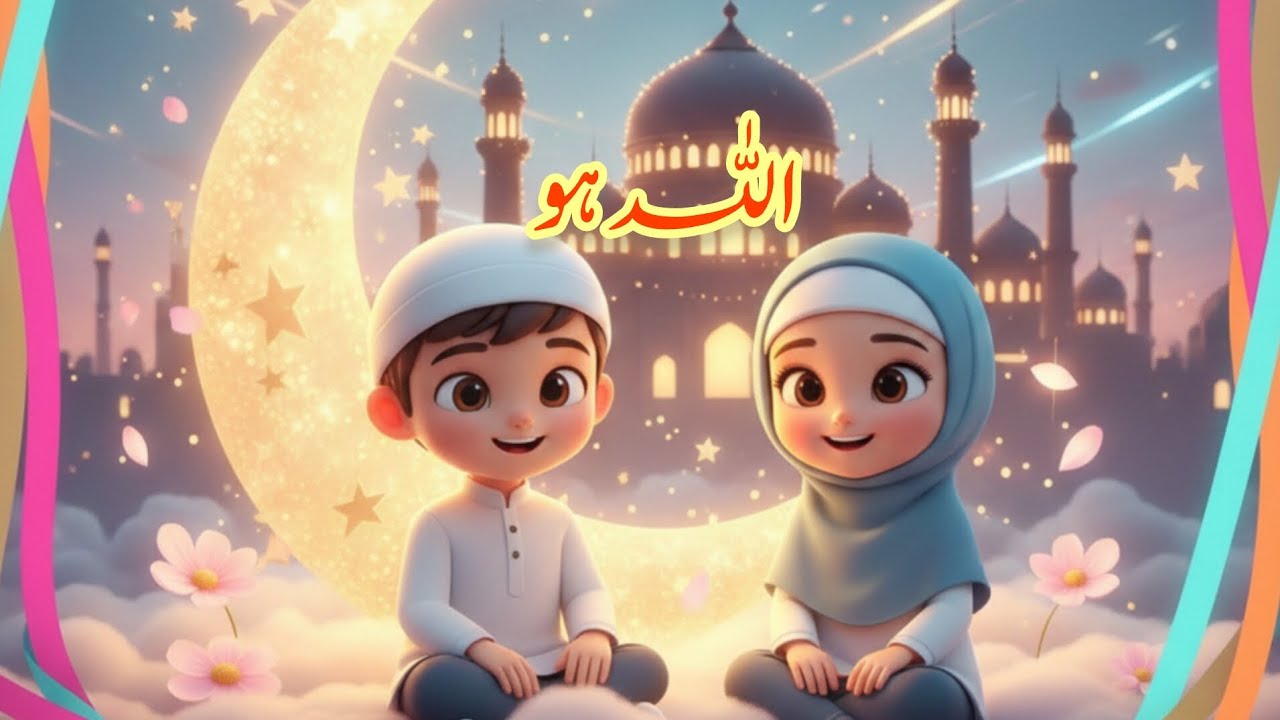Most Relaxing Islamic Nasheed for Kids | Allah Ho Allah Ho | Night Lullaby