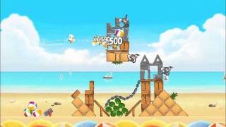 Official Angry Birds Rio Walkthrough Beach Volley 5-1 screenshot 5