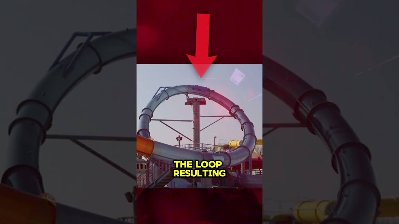 Scariest thing to happen on a Waterslide! 