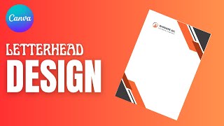 Create Letterhead Design in Canva #canva #letterheaddesign #canvadesign