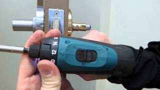 Arrow lockset installation