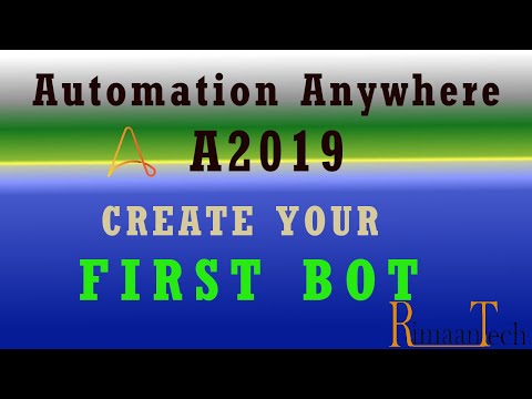 Create FIRST BOT