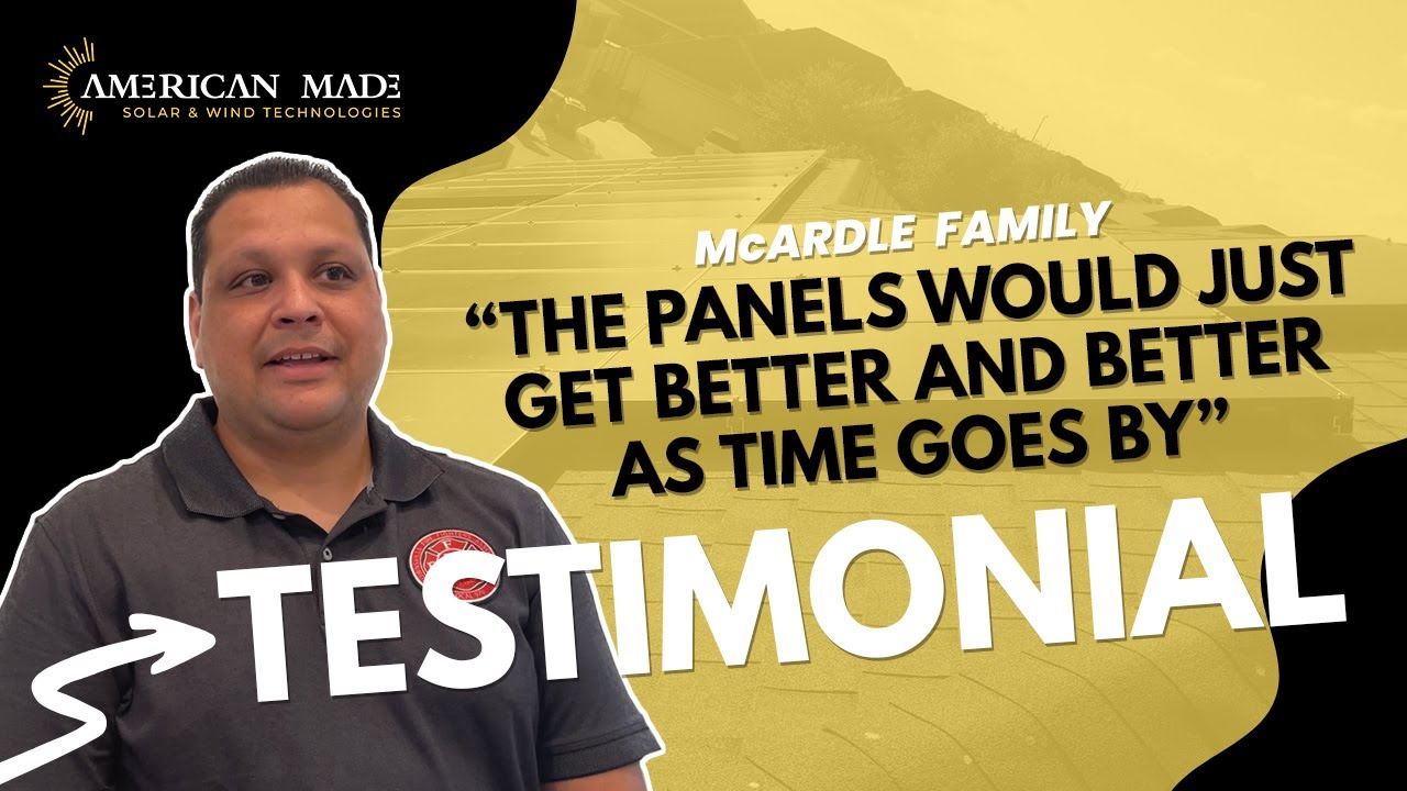 SOLAR PANEL TESTIMONIAL IN BROWNSVILLE, TX American Made YouTube