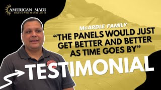 SOLAR PANEL TESTIMONIAL IN BROWNSVILLE, TX | American Made