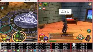 How to get open chat in wizard101