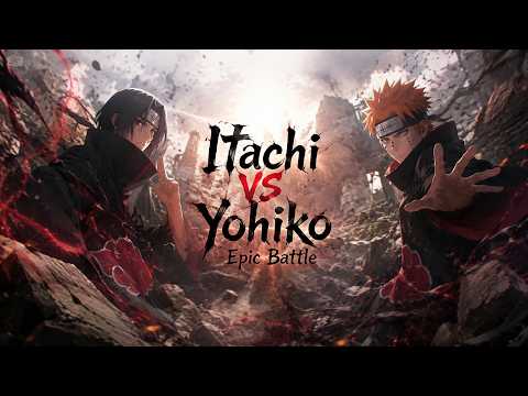 Itachi Uchiha vs Yahiko (Pain) | Ultimate Akatsuki Battle | Fan-Made Animation