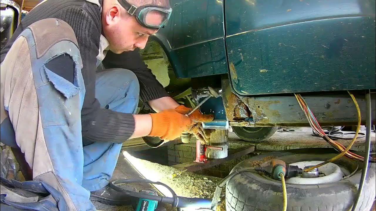 Кузовной ремонт ВАЗ 2106 после аварии - Lada 2106, 1,4 л, 1988 года кузовной рем