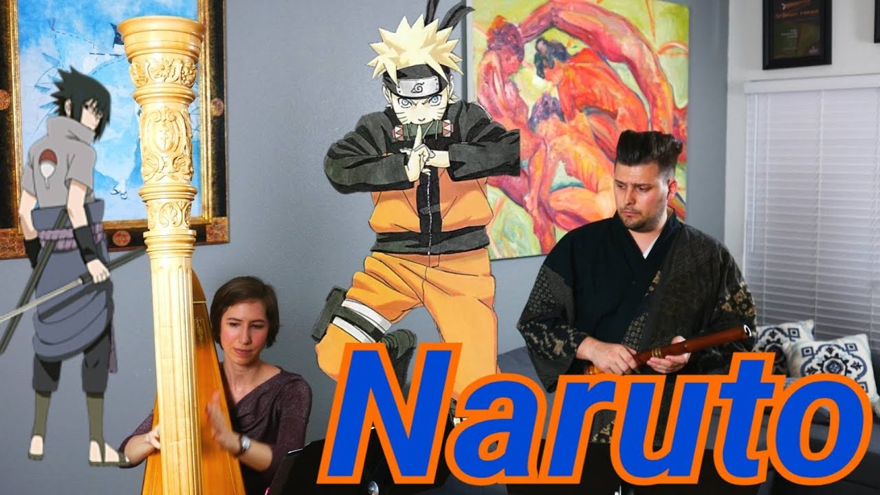 Naruto Rain in May on Shakuhachi and Harp YouTube