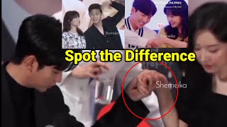 Spot the Big Difference! Kim Ji Won with Kim Soo Hyun vs with other Co Actors