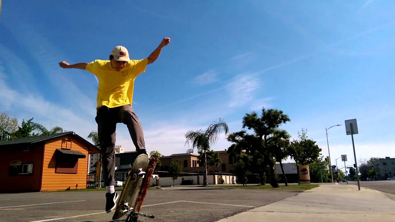 Skating in downtown Bakersfield YouTube