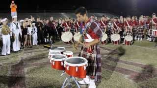 Riverview High School vs Sarasota High School Drum-Off 2013 Part 1