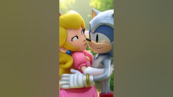 Princess Peach 🍑 Betrays Super Mario 🪠 with Silver Sonic 🩶