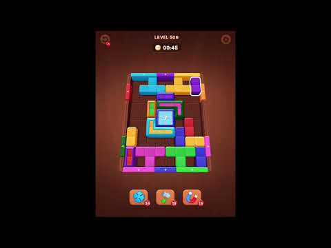 Wood Away Block Puzzles for Levels 501-502-503-504-505-506-507-508-509-510 Walkthroughs