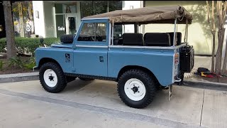 1978 Land Rover 88 Series III Soft Top Up
