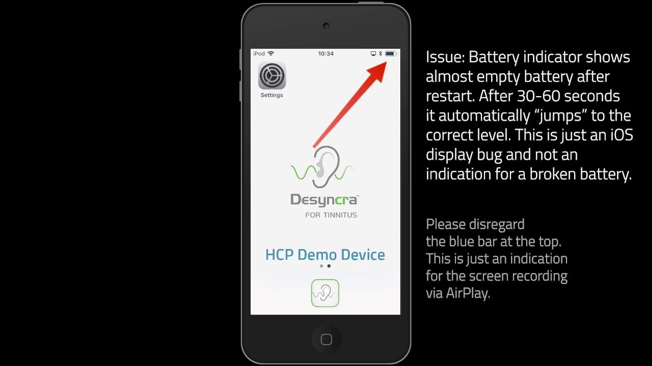 iOS 11 Battery Display Bug iPod touch iOS 11 Battery Display Bug iPod touch