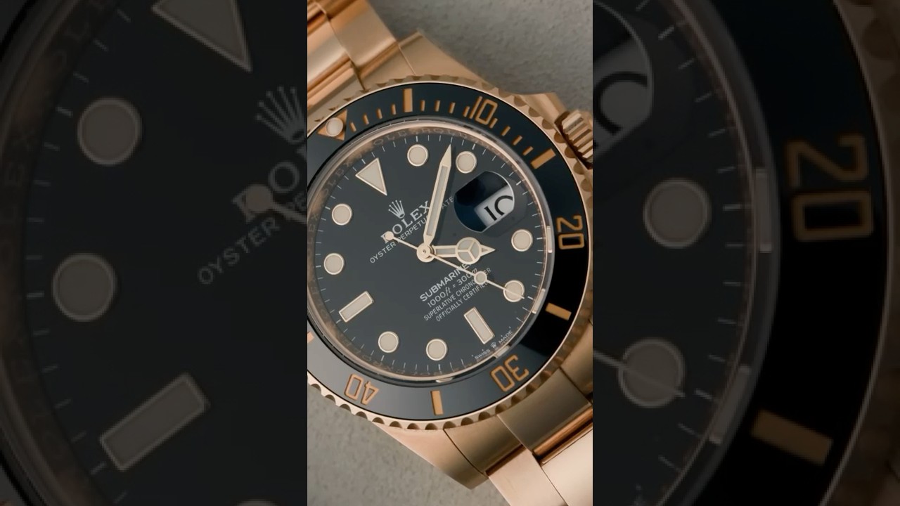 Full Gold Rolex Submariner: Explore Joseph's Rolex Collection