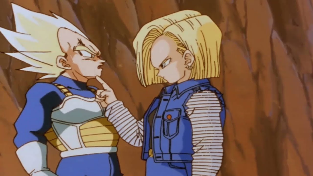 Androide 18 y vegeta