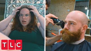 Whitney and Lenny Hit the Barber Shop For Makeovers | My Big Fat Fabulous Life