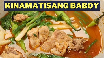 Kinamatisang Baboy - Pinoy Recipes