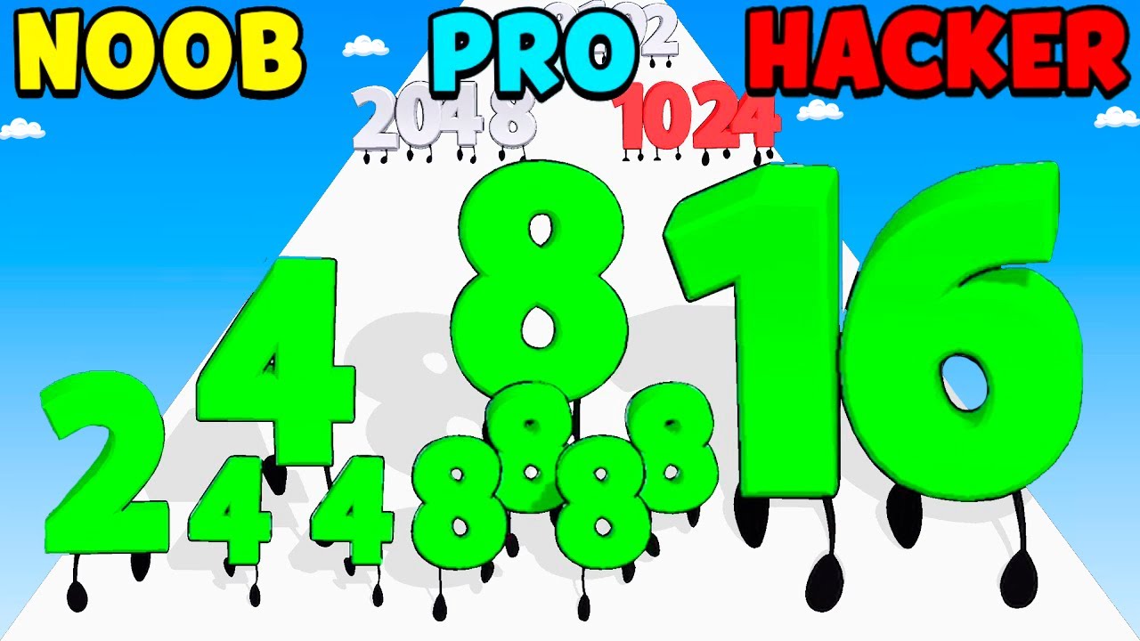 NOOB PRO HACKER in Digit Crusher