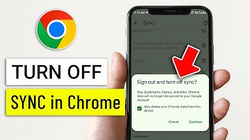 How to Sign out & Turn off Sync on chrome in Mobile