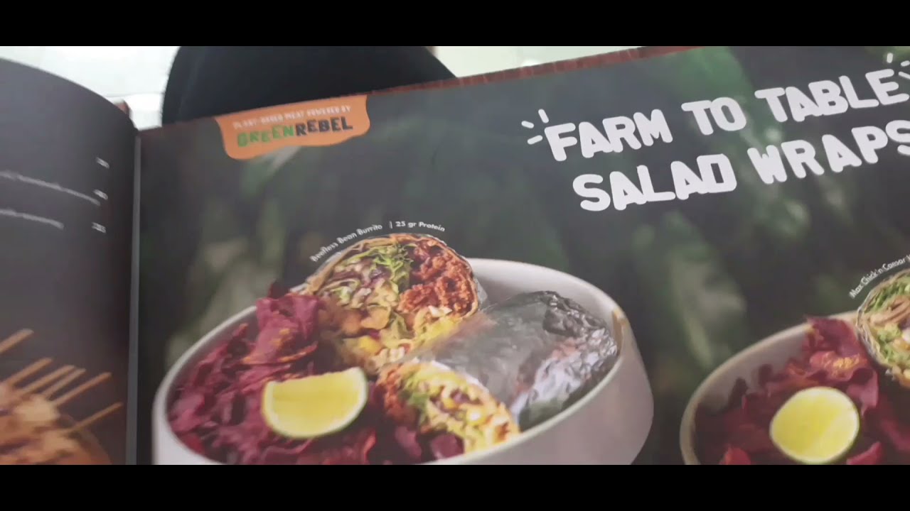 Daging dari Jamur - Burgreens (Resto Vegan Enak di Jakarta) 