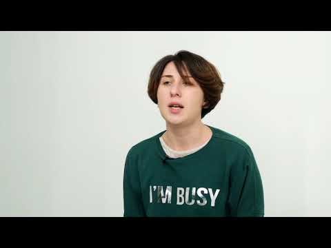 ქრისტინე მაღლაკელიძე პროფესიული არჩევანის შესახებ