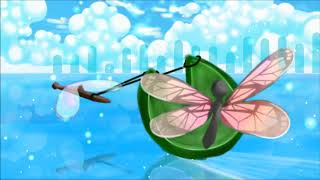 Have you ever tried putting a leaf on lake and then butterfly the
water attaching to dragonfly wi...