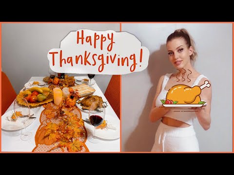 მადლიერების დღე | Thanksgiving vlog | გათამაშება