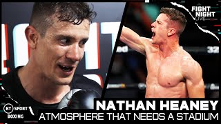 An Atmosphere SO GOOD That Frank Warren May Get Him A Stoke Stadium Fight! Nathan Heaney On His Fans