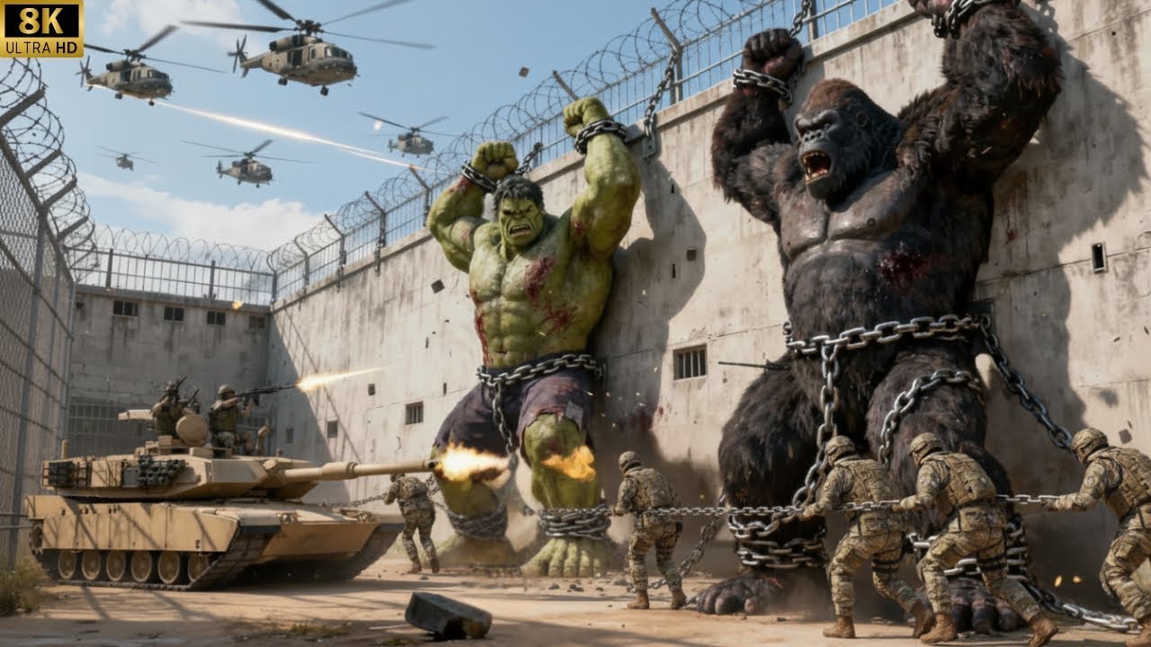 King Kong And Hulk vs. Military Forces: The Great Clash That Began On Skull Island
