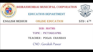 BMC Edu English Std 4 - Maths - Pictographs