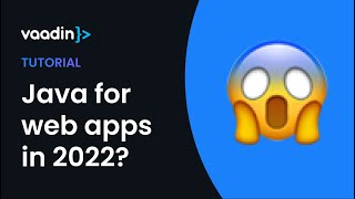 Java web apps in 2022?! Not as crazy as it may seem.