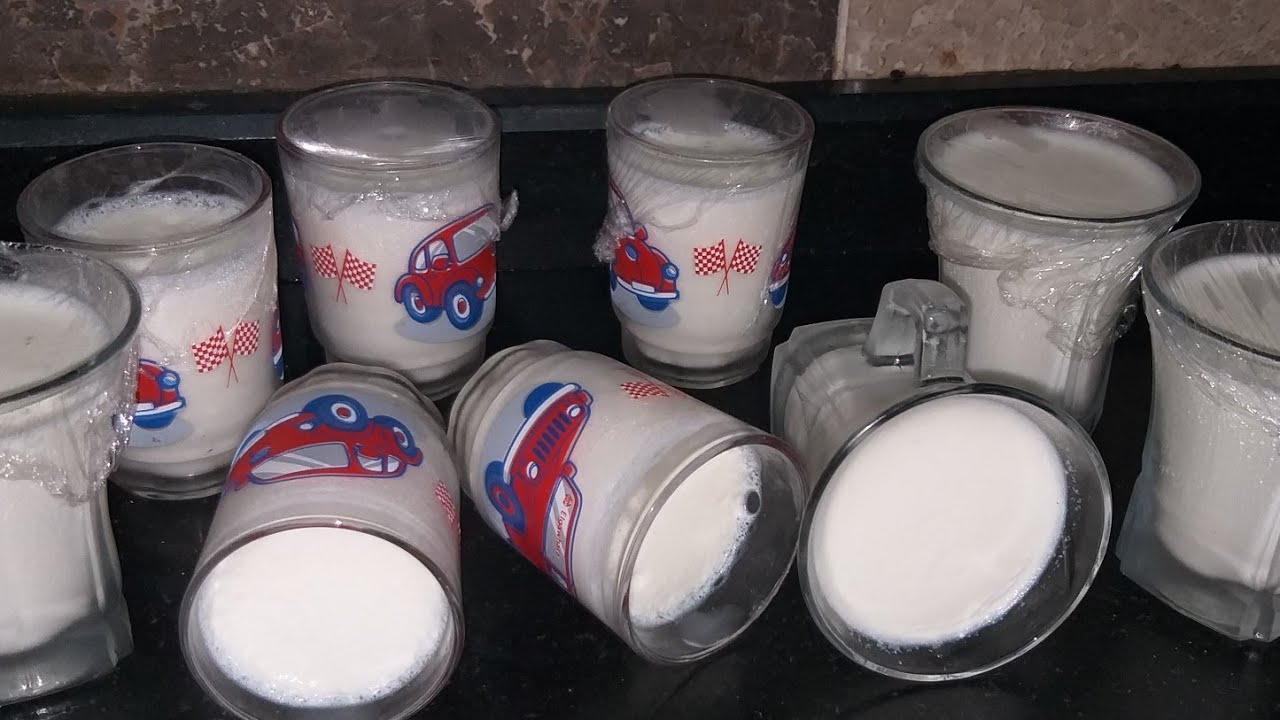 اعملي الزبادي في ٥ دقايق بس في فرن بأسهل طريقه كيلو لبن واعملي ١٠ كوبايات وفري فلوسك 🌛تجهيزات رمضان