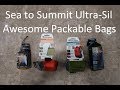 You NEED these bags!  Sea To Summit Ultra-Sil bags!