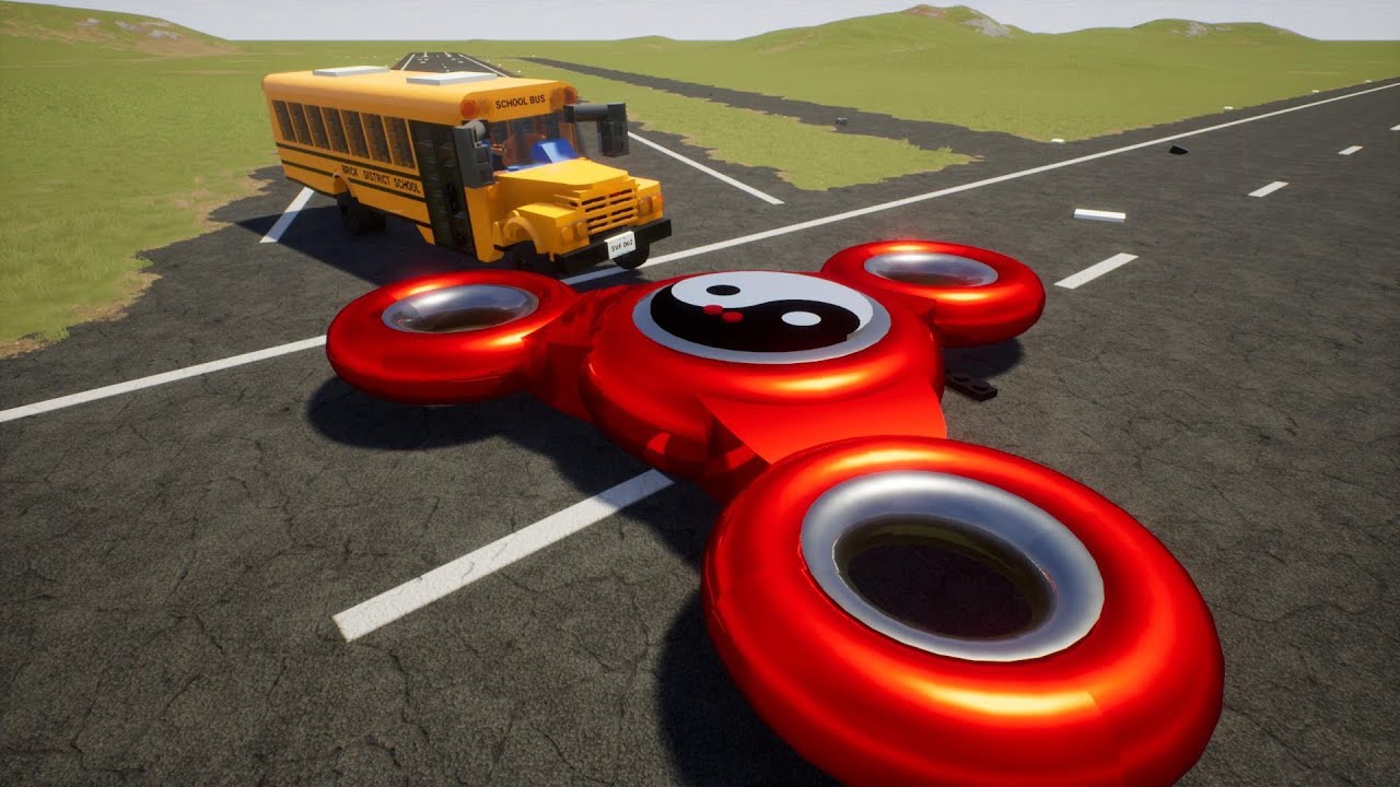 Lego Cars Vs Fidget Spinners | Brick Rigs