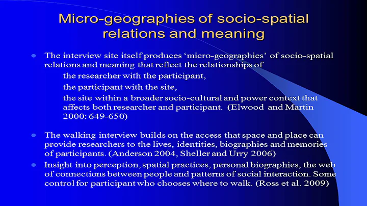 What is qualitative interviewing by Professor Jane...