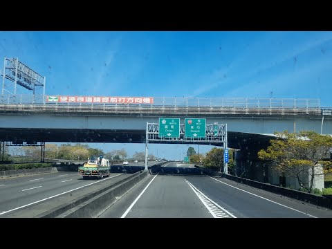 國1嘉義系統交流道北上出口往東石方向匝道(2024年版)