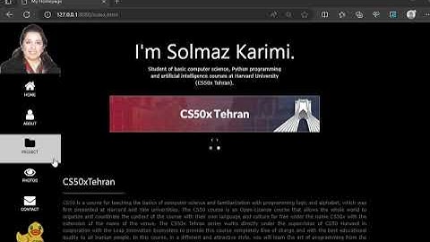 CS50x Tehran Final Project