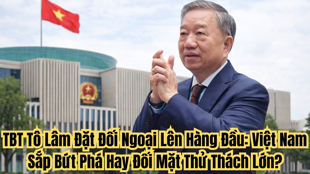 TBT Tô Lâm Đặt Đối Ngoại Lên Hàng Đầu Việt Nam Sắp Bứt Phá Hay Đối Mặt Thử Thách Lớn