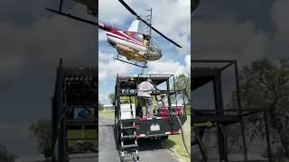 Pilot Lands His Helicopter Neatly Over Truck screenshot 5