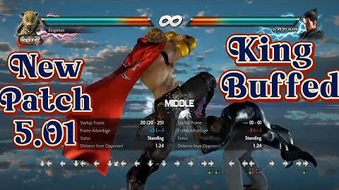 King Buffed Tekken7 New Patch 5.01