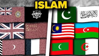 Evolution of ALL Muslim Flags Over Last 100 Years (19242024) ☪