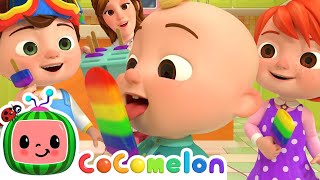 The Colors Song With Popsicles Cocomelon Nursery Rhymes And Songs For Kids