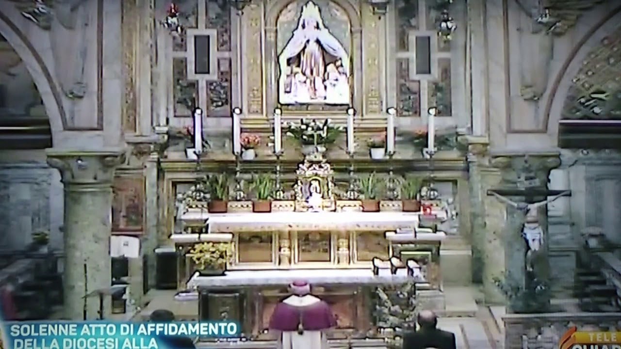 Atto Di Affidamento Alla Madonna Di Monte Berico 24 Marzo Youtube