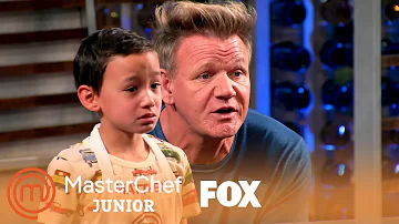 Gordon Motivates Matthew To Get His Team Together | Season 7 Ep. 11 | MASTERCHEF JUNIOR