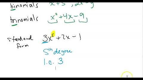 classifying, adding, and subtracting polynomials